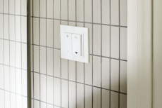 Rod mosaico de cerámica de color beige claro sin esmaltar antideslizante plato de ducha azulejos azulejos de baño - MOS24B-1211-R10