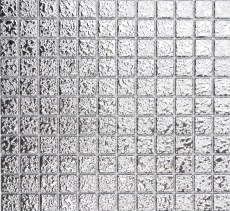 Mosaico de cerámica azulejos de mosaico PLATA textura pared azulejo backsplash cocina MOS18-0207