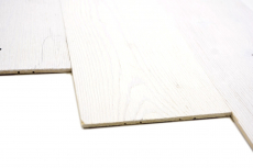 Paneles de madera autoadhesivos panel de pared panel de pared de madera blanco MOS170-W010 ( 9 piezas)