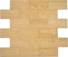 mosaico autoadhesivo papel de pared vinilo aspecto madera haya metro cocina salpicadero azulejo backsplash