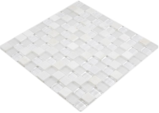 Piedra natural rústico vidrio mosaico mosaico azulejo super blanco pared revestimiento azulejo backsplash cocina baño azulejo WC splashback - MOS72-0001