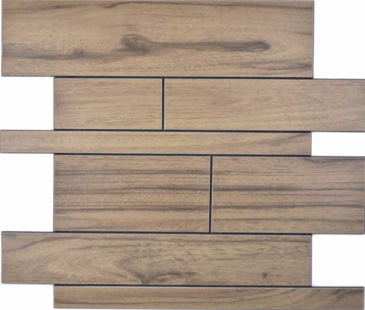 Papel pintado de madera panel decorativo autoadhesivo pared tatuaje salpicadero de cocina revestimiento de techo MOS200-52WDL