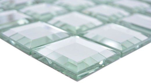Mosaico de vidrio mosaico azulejos espejo plata mosaico azulejos espejo azulejos cocina ducha baño
