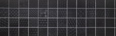 Muestra de mano retro vintage mosaico azulejo cerámica negro Spirit negro MOS22B-1403_m