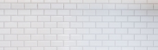 Muestra de mano Metro Subway mosaico azulejo cerámica BLANCO azulejo backsplash cocina pared MOS26M-0101_m