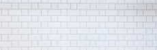 Muestra de mano Metro Subway mosaico azulejo cerámica blanco backsplash cocina pared MOS26WM-0101_m