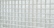Muestra de mano azulejo mosaico Mosaico de vidrio translúcido Estructura de plata cristal BAÑO WC Cocina PARED MOS68-4SB11_m