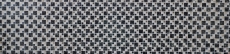 Muestra de mano mosaico azulejo translúcido negro plata combinación mosaico de vidrio Cristal EP negro claro plata MOS88-k1499_m