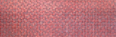 Muestra de mano azulejo mosaico Rojo translúcido Mosaico de vidrio Cristal Resina rojo BAÑO WC Cocina PARED MOS92-0904_m