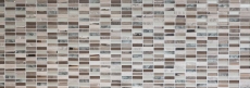 Muestra de mano mosaico azulejo espejo translúcido marrón claro gris plata rectángulo mosaico de vidrio Cristal piedra marrón claro MOS87-SM68_m