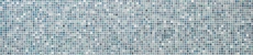 Muestra de mano mosaico azulejo Azulejo backsplash Translúcido verde azul Mosaico de vidrio Piedra de cristal Crema verde azul MOS92-XCR1501_m