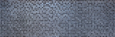Muestra de mano azulejo mosaico Azulejo backsplash Gris translúcido negro Mosaico de vidrio Piedra de cristal gris negro MOS92-0302_m