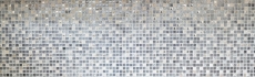 Muestra de mano mosaico azulejo espejo translúcido blanco plata negro vidrio mosaico Cristal piedra blanco plata negro estructura MOS92-Z02EU_m