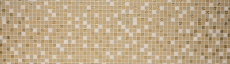 Muestra de mano azulejo mosaico Azulejo backsplash autoadhesivo Piedra translúcida oro blanco Mosaico de vidrio Piedra de cristal oro blanco mate MOS200-4M362_m