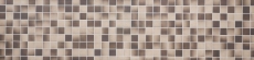 Muestra de mano mosaico de azulejos de cerámica MARRON BEIGE MIX SLIP-SIDE SLIP-SIDE MOS16-1211-R10_m