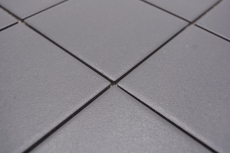 Muestra de mano azulejo mosaico cerámica gris negro plato de ducha azulejo de suelo MOS22-0302-R10_m
