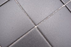 Muestra de mano azulejo mosaico cerámica gris negro plato de ducha azulejo de suelo MOS22-0302-R10_m