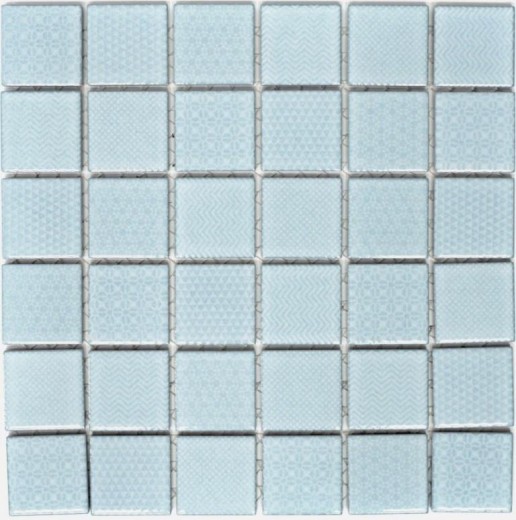 Azulejos de mosaico TURQUESA AQUA AZUL CLARO BAÑO piscina azulejos backsplash pared de la cocina MOS16-0402_f | 10 esteras de mosaico