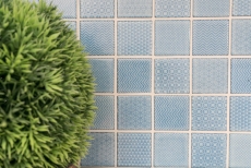 Azulejos de mosaico AQUA AZUL BAÑO piscina azulejos backsplash ducha baño azulejos cocina backsplash MOS16-0404_f | 10 esteras de mosaico