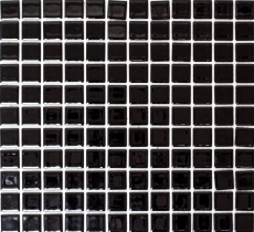 Mosaico de cerámica NEGRO GLOSSY pared azulejo backsplash cocina MOS18-0302_f