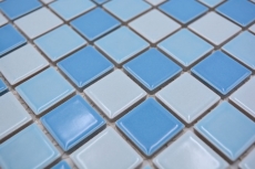 Piscina mosaico mosaico azulejo de cerámica azul mezcla brillante BAD pared de la ducha MOS18-0406_f