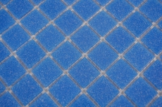 Azulejo de mosaico de vidrio azul oscuro azulejo de la pared azulejo del baño ducha salpicaduras azulejo backsplash MOS200-A15-N_f | 10 esteras de mosaico