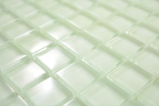 Transparente cristal mosaico de vidrio azul fluorescente pared azulejo backsplash cocina cuarto de baño MOS88-0104_f | 10 esteras de mosaico