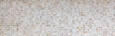Shell mosaico de azulejos de color beige claro salpicadero de la cocina MOS150-SM203_f