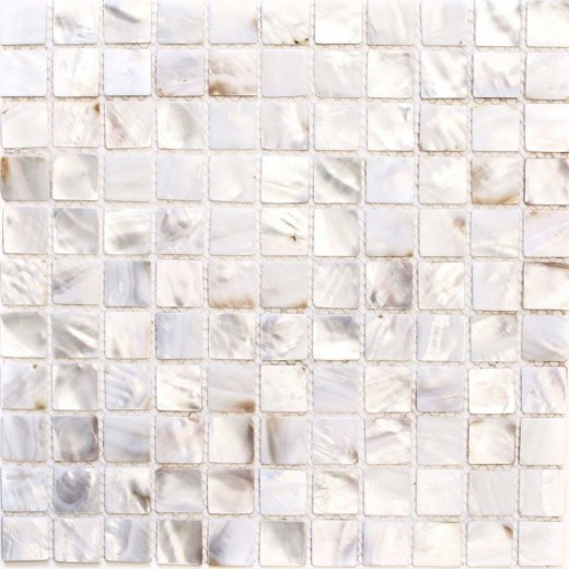 Shell mosaico de nácar blanco beige salpicadero de la cocina MOS150-SM2525_f