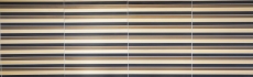 Mosaico salpicadero aluminio varillas aluminio negro bronce oro salpicadero cocina MOS49-B301_f