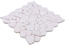 Mosaico de mármol piedra natural cantera ciot blanco MOS44-0102_f