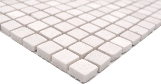 Mosaico de mármol de piedra natural crema Botticino Anticato MOS38-0104_f