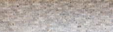 Mosaico de pared de piedra Travertino piedra natural blanco gris Ladrillo Splitface plata Travertino 3D MOS43-47248_f