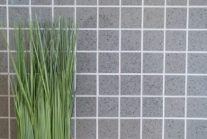 Azulejos de mosaico de cuarzo compuesto de piedra artificial Artificial gris MOS46-ASM43_f