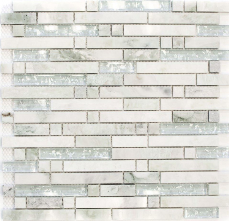 Mosaico de azulejos de cocina splashback oro translúcido verde claro compuesto de vidrio de mosaico de piedra de cristal de ónix de oro MOS87-MV738_f