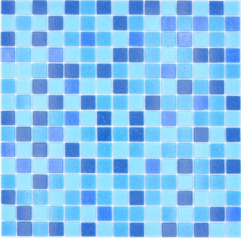 Mosaico de vidrio mosaico azulejos azul hielo azul piscina mosaico piscina mosaico MOS210-PA327
