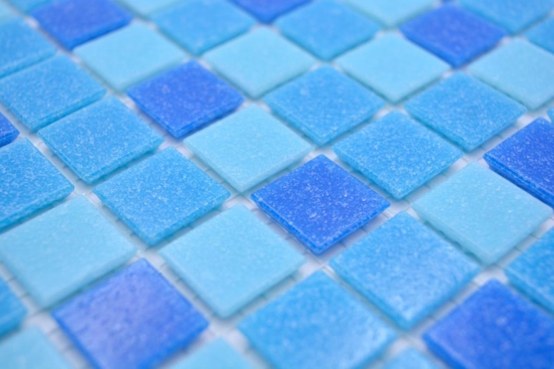 Mosaico de vidrio mosaico azulejos azul hielo azul piscina mosaico piscina mosaico MOS210-PA327