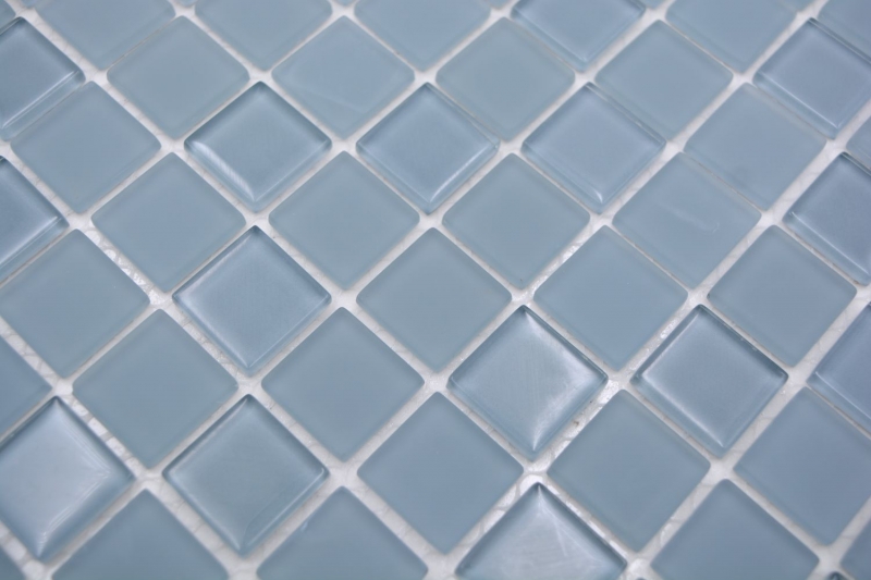 Mosaico de azulejos Mosaicos autoadhesivos Crystal mix gris mate Revestimiento de azulejos cocina MOS200-4C18