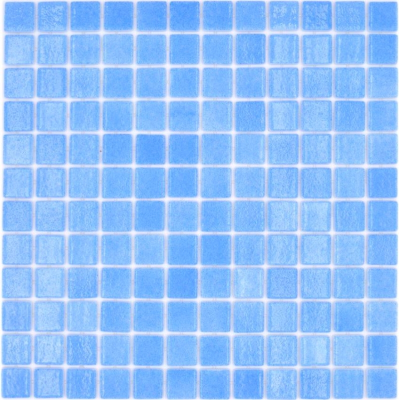 Muestra de mano mosaico azulejo piscina mosaico piscina mosaico ESPAÑA CELESTE baño ducha MOS220-110R_m