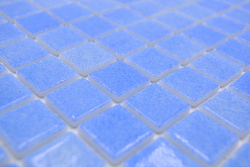 Muestra de mano mosaico azulejo piscina mosaico piscina mosaico ESPAÑA CELESTE baño ducha MOS220-110R_m