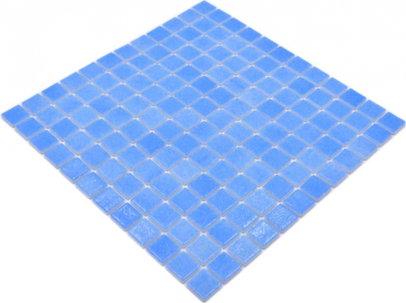 Muestra de mano mosaico azulejo piscina mosaico piscina mosaico ESPAÑA CELESTE baño ducha MOS220-110R_m