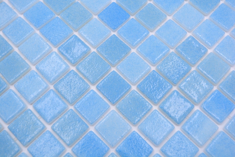 Muestra de mano mosaico azulejo piscina mosaico piscina mosaico ESPAÑA turquesa baño ducha MOS220-501R_m