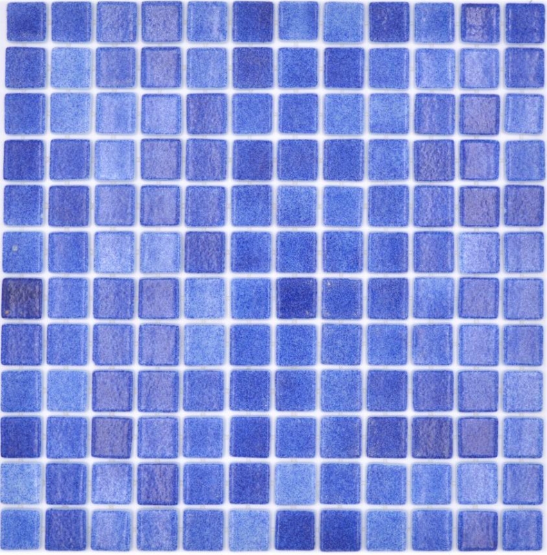 Muestra de mano mosaico azulejo piscina mosaico piscina mosaico ESPAÑA azul oscuro antideslizante antideslizante MOS220-508A_m