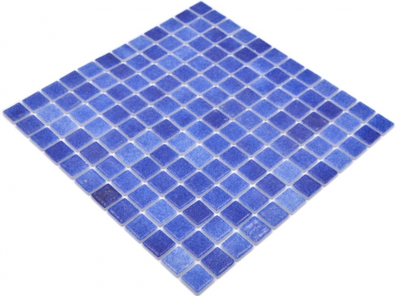 Muestra de mano mosaico azulejo piscina mosaico piscina mosaico ESPAÑA azul oscuro antideslizante antideslizante MOS220-508A_m