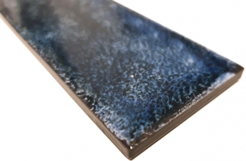 Azulejo vintage cerámica verde azul brillante baño cocina splashback MOS24-AIR04