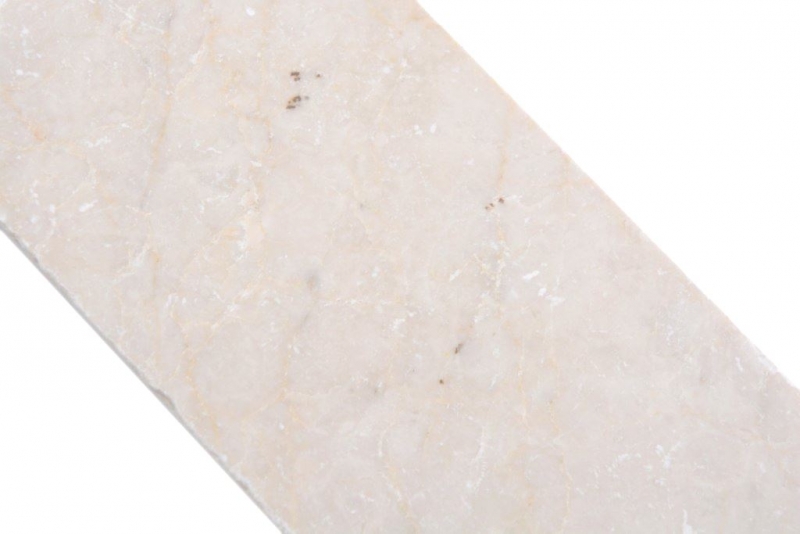 Azulejos de mosaico de piedra natural mármol marfil mate pared suelo cocina baño ducha MOSF-45-M410