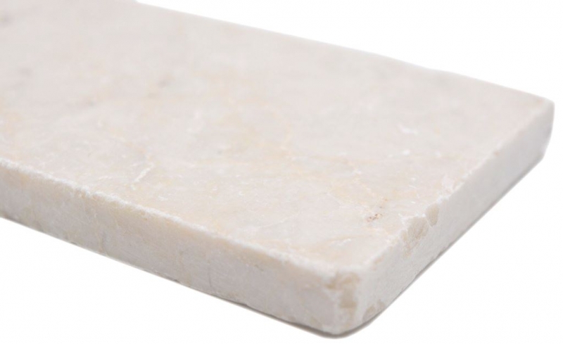Azulejos de mosaico de piedra natural mármol marfil mate pared suelo cocina baño ducha MOSF-45-M410