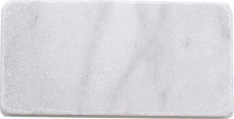 Azulejos de mosaico de piedra natural mármol blanco mate pared suelo cocina baño ducha MOSF-45-M420