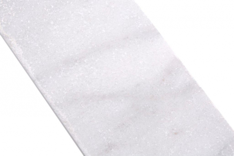 Azulejos de mosaico de piedra natural mármol blanco mate pared suelo cocina baño ducha MOSF-45-M420