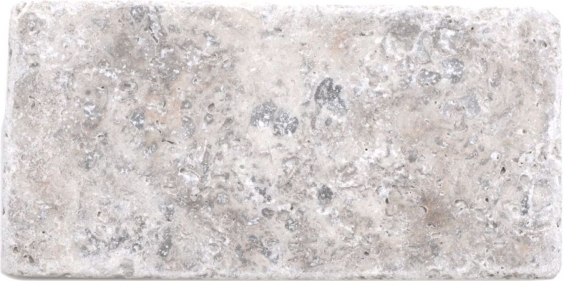 Azulejos de mosaico de piedra natural travertino blanco gris mate pared suelo cocina baño ducha MOSF-45-M470